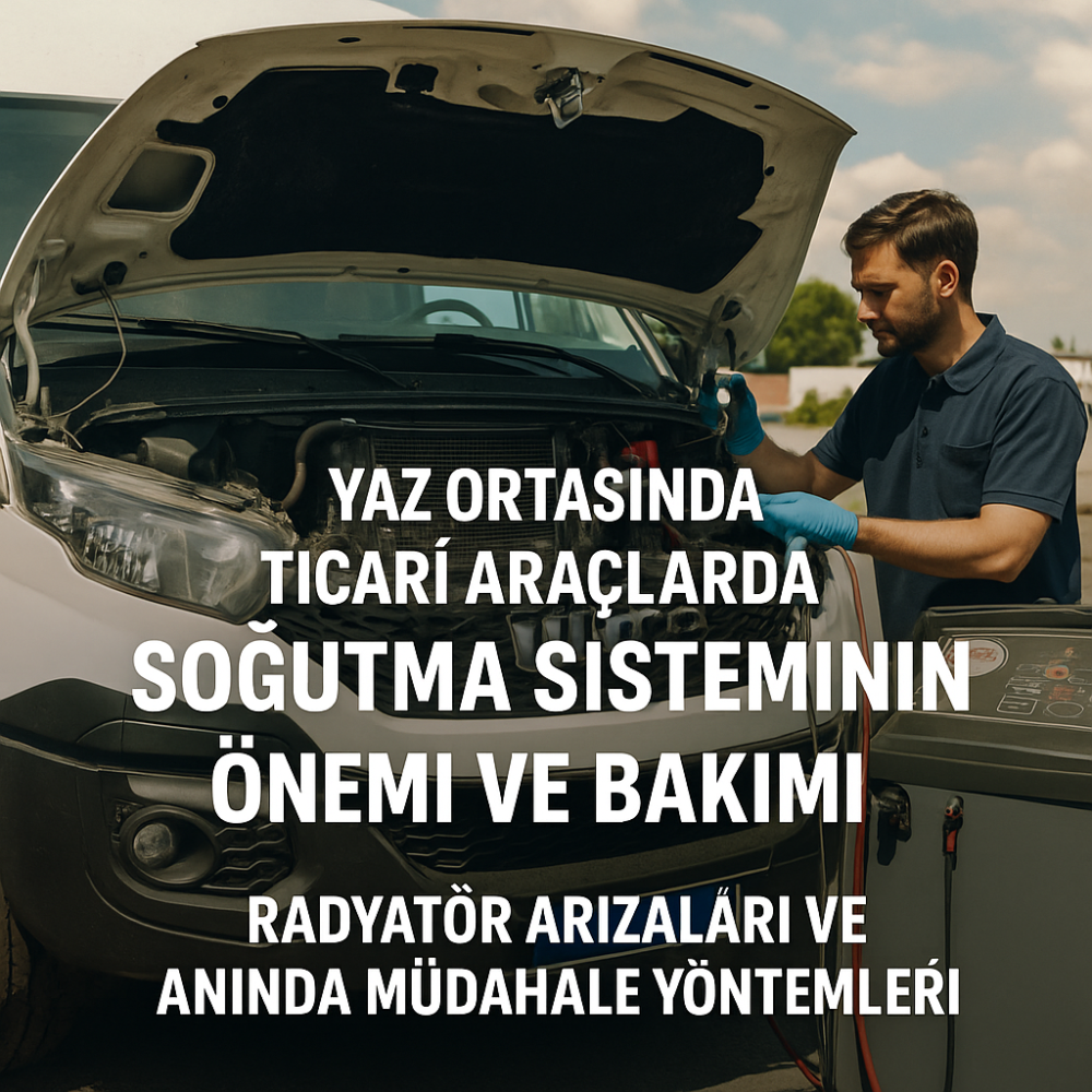 Yaz Ortasında Ticari Araçlarda Soğutma Sisteminin Önemi ve Bakımı